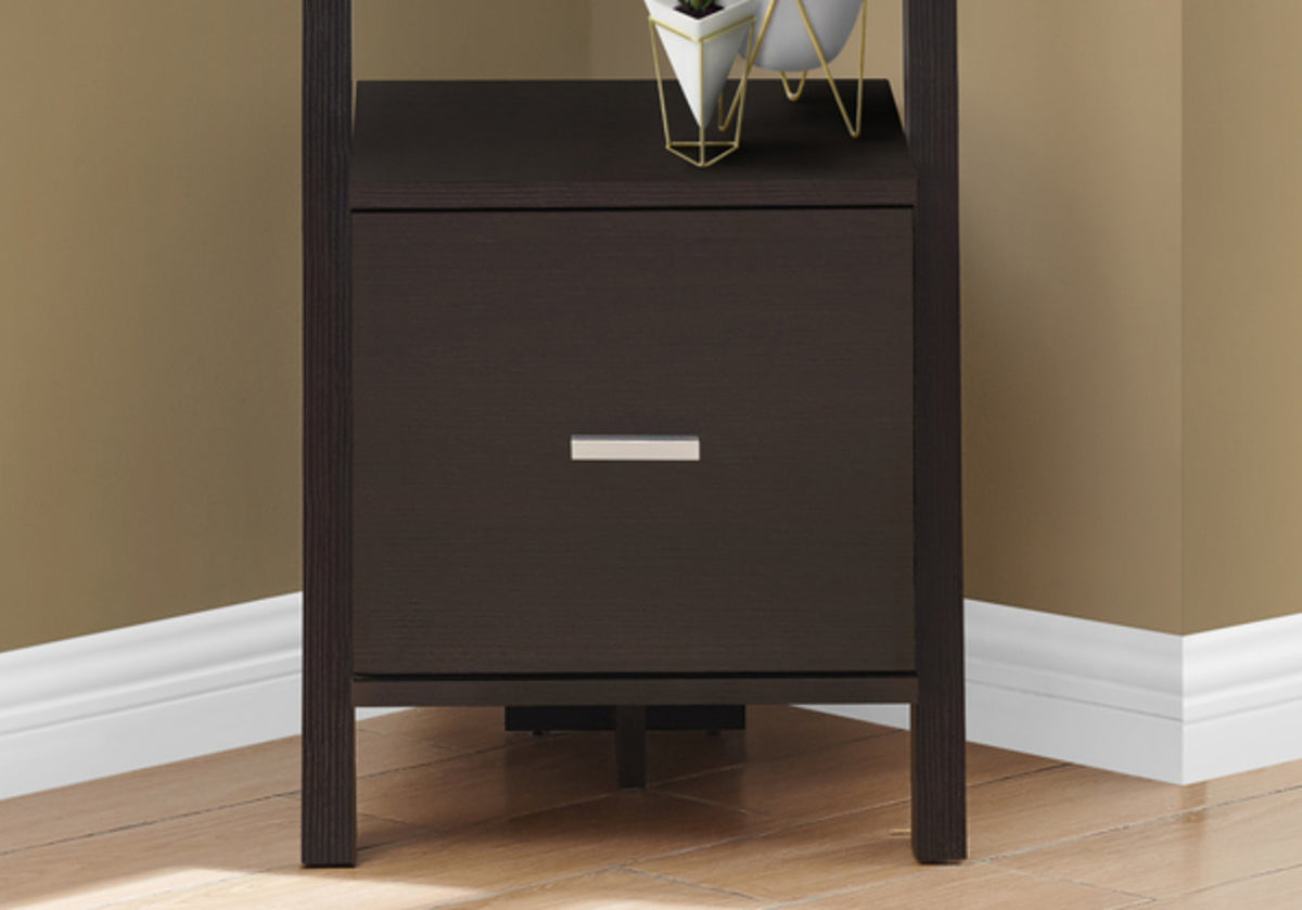Stylish Corner Bookshelf - Perfect For Office & Bedroom