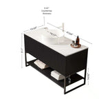 Tulio 48" Bathroom Vanity with Sink