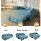 Sofa Showcase: 54" Velvet