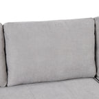 104.5" Pull Out Sleeper Sofa Reversible L-Shape Sectional Couch