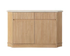 Qwin Beige Boucle Side Chair