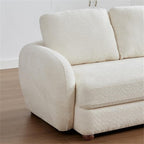 Paton 114.5'' Boucle Fabric Sofa