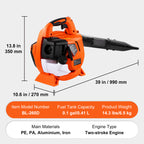 26CC 2-Cycle Handheld Leaf Blower