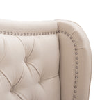 Marcella Upholstered Shelter Headboard Bed Set