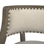 Paris 26.5" Farmhouse Counter Height Bar Stool