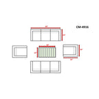 All-Weather Wicker 8-Piece Patio Sectional Set – Pre-Assembled with Cushions