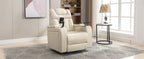 270 Degree Swivel PU Leather Power Recliner