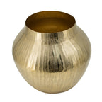 Aluminum Chisel Flower Vase