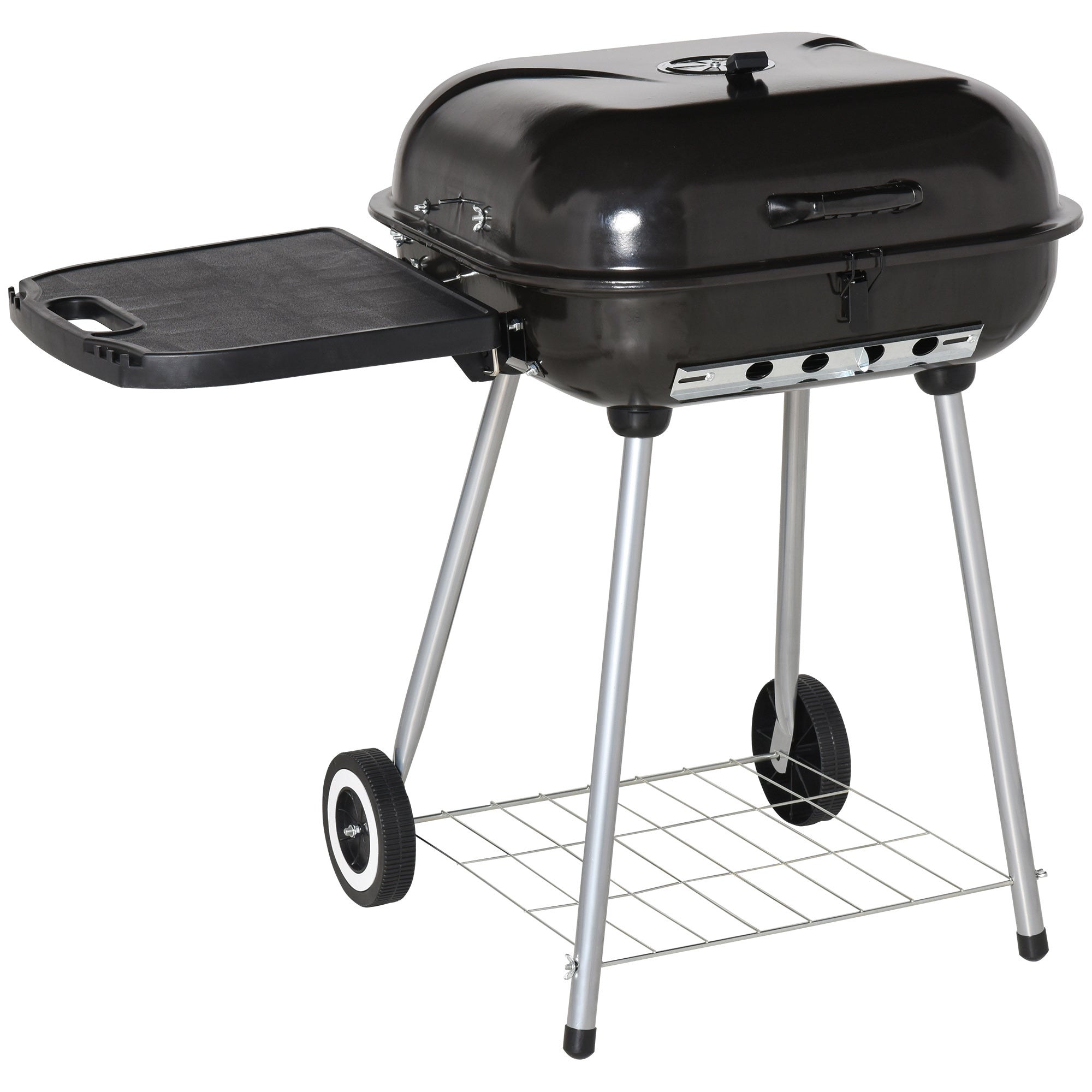 Outsunny 21" Portable Charcoal BBQ Grill