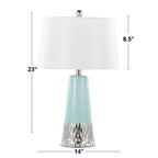 Penelope 22" Contemporary Ceramic Table Lamp