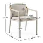 Outdoor Dining Chair Set of 2