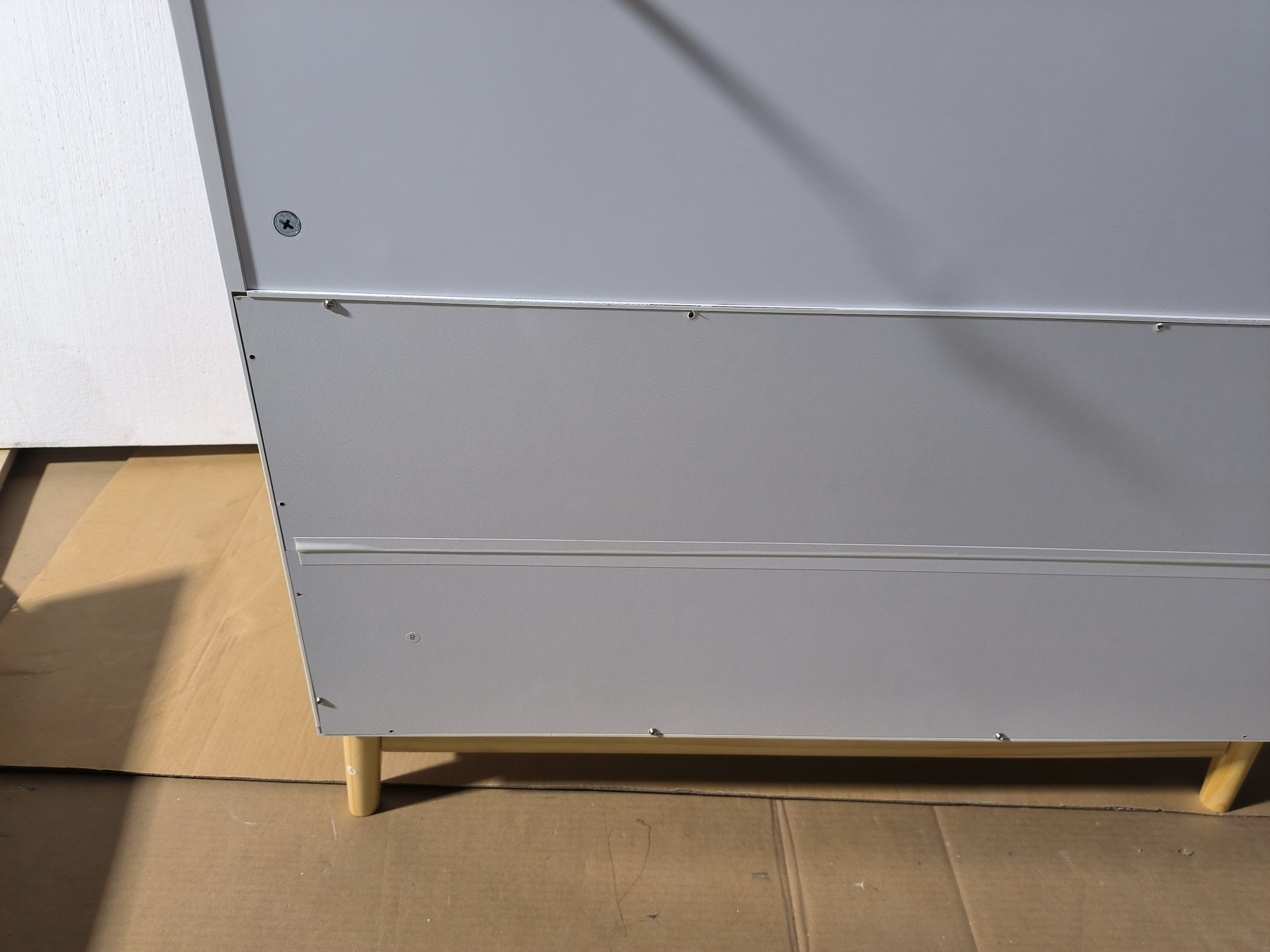 Toddler Book Display Shelf with Storage