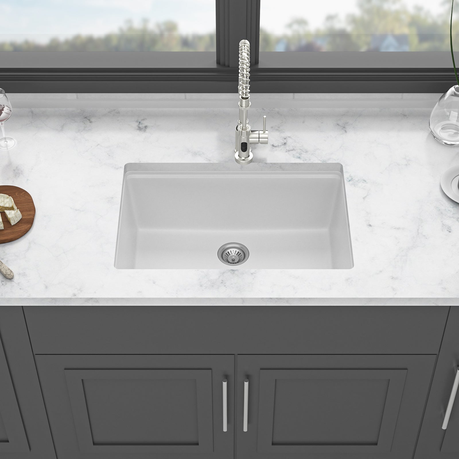 Quartz Kitchen Sink - 28" x 19"
