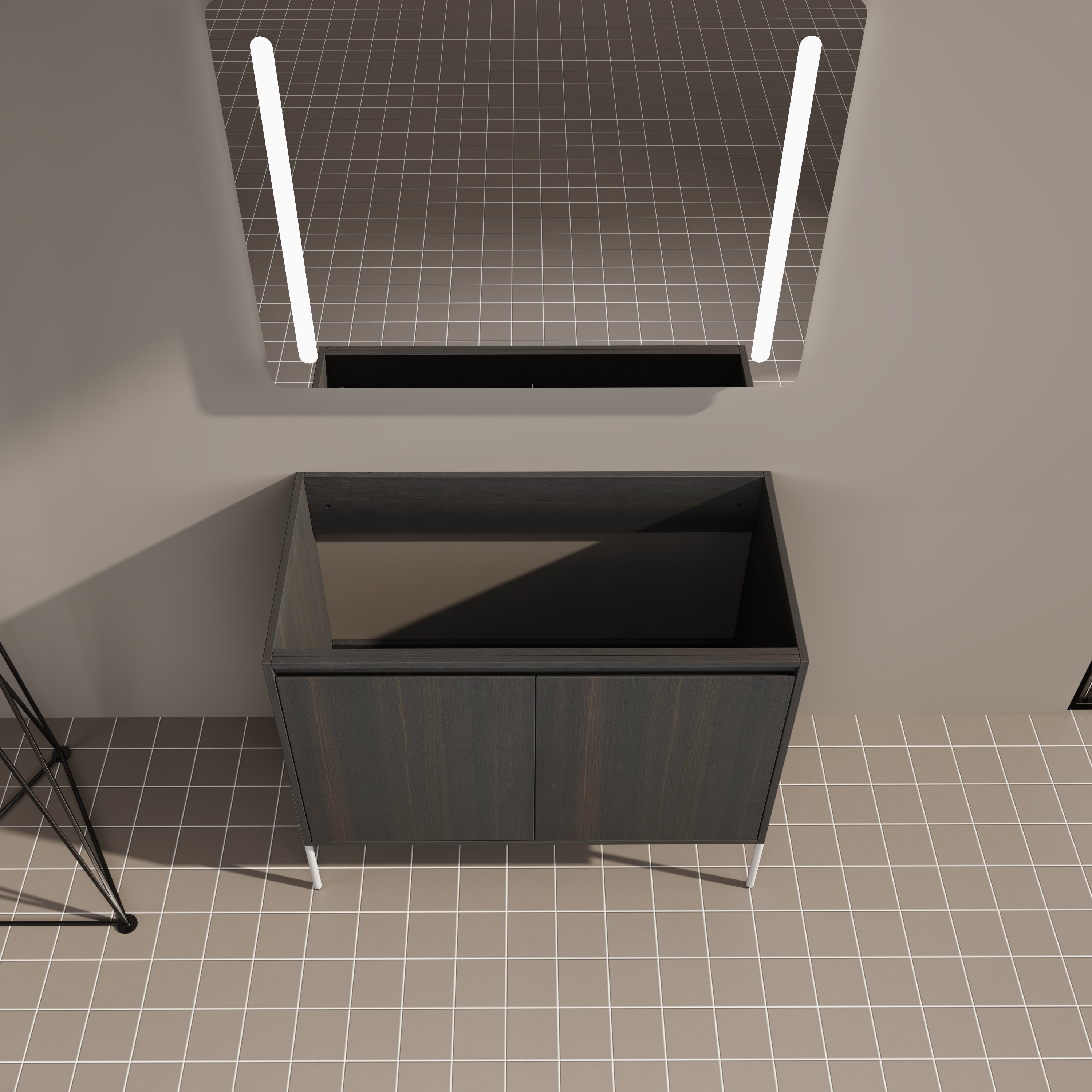 36" Freestanding Bathroom Vanity with Soft Closed Doors