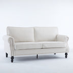 68 Inch Nailhead Trim Couches for Living Room