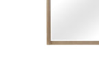 Sand Colored Poster Mirror