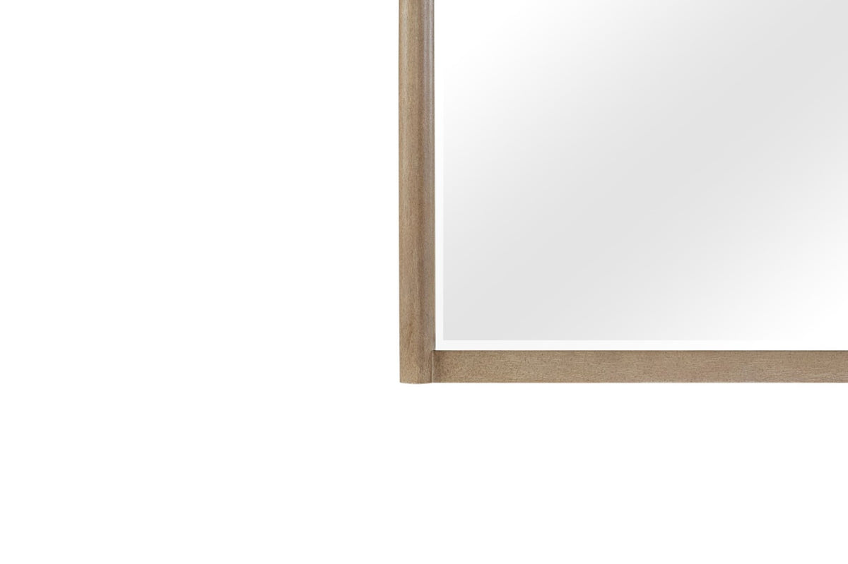 Sand Colored Poster Mirror