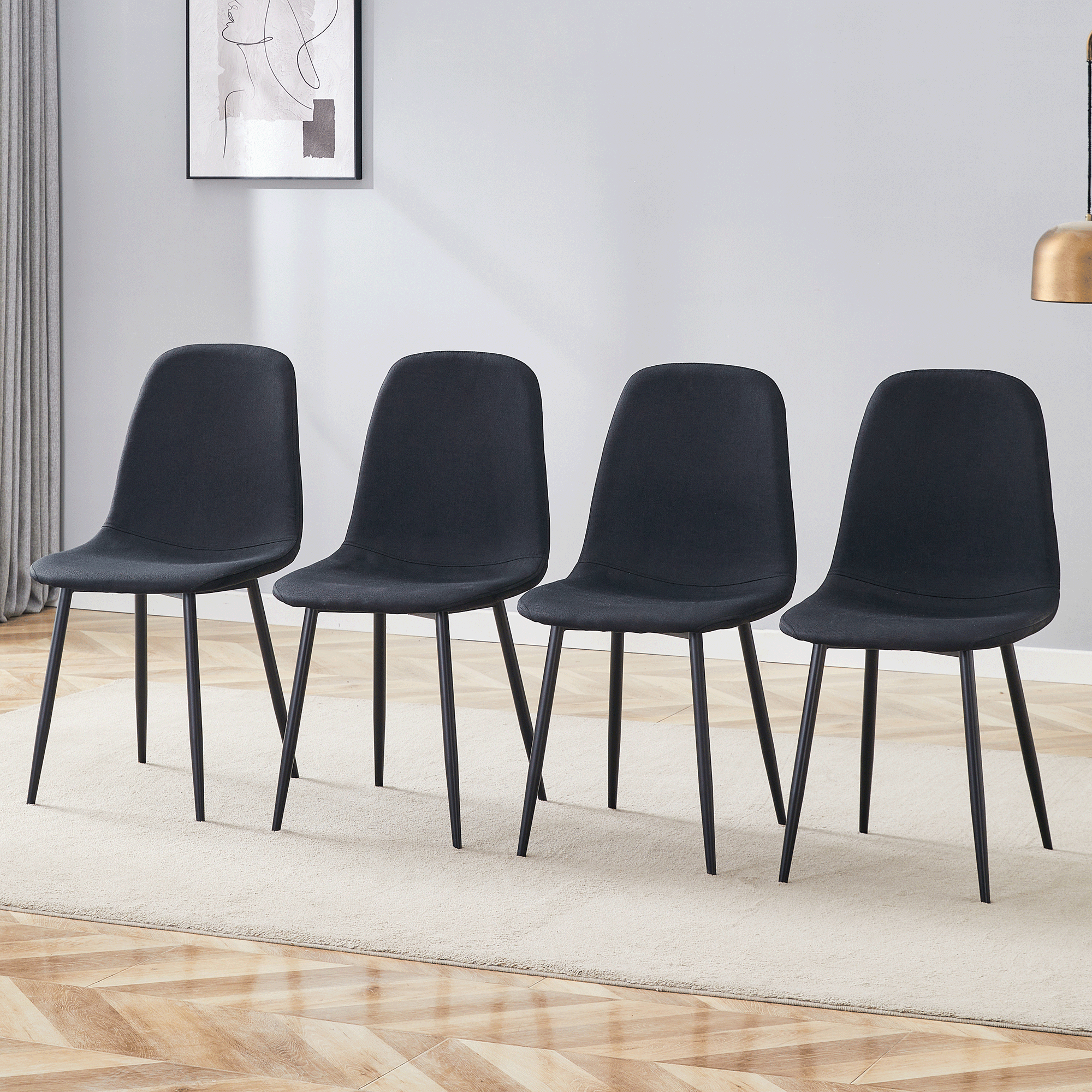 Luxury Simple Chair - Set of 4