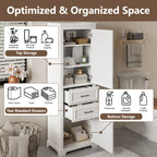 71-Inch Tall Freestanding Bathroom Vanity