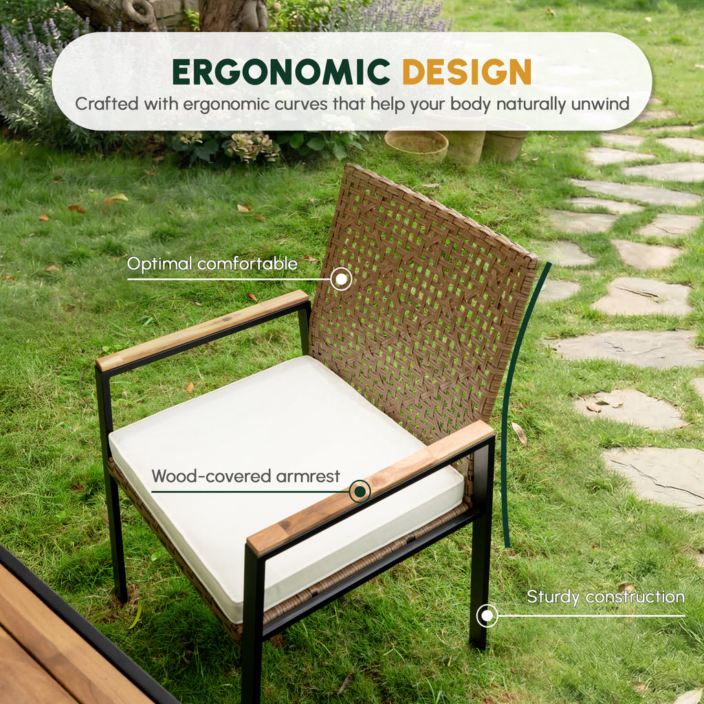 All Weather 5-Piece Patio Dining Table Sets