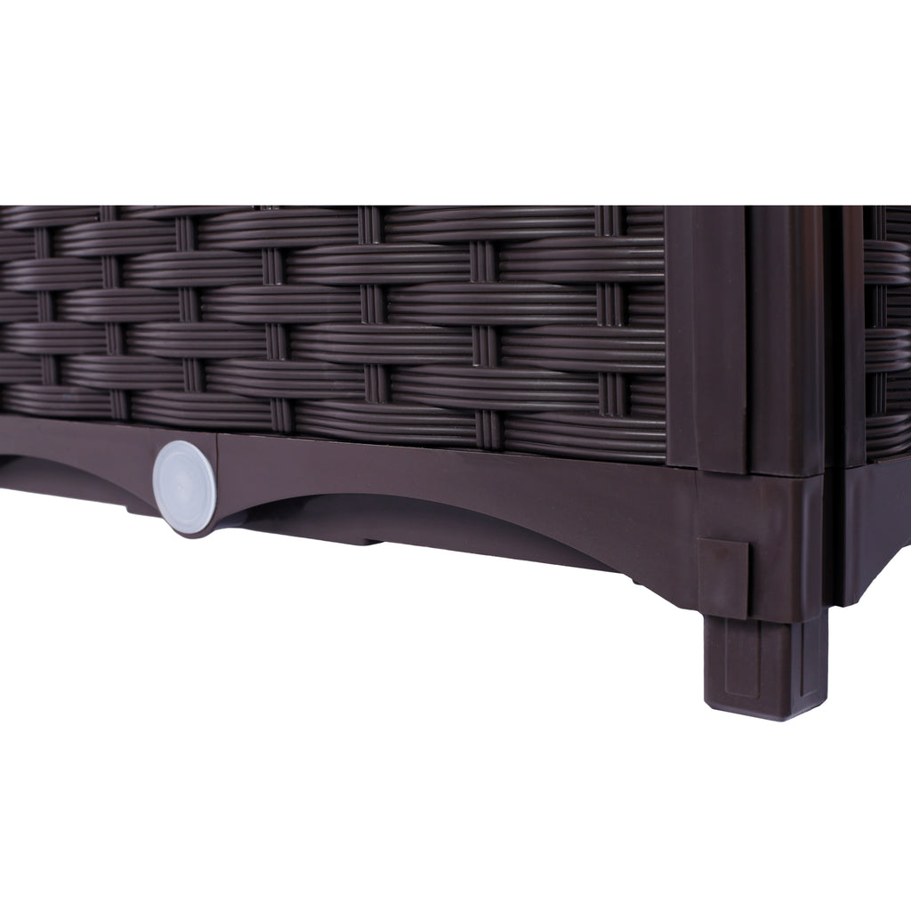Deep Raised Garden Bed Plastic Planter Boxes