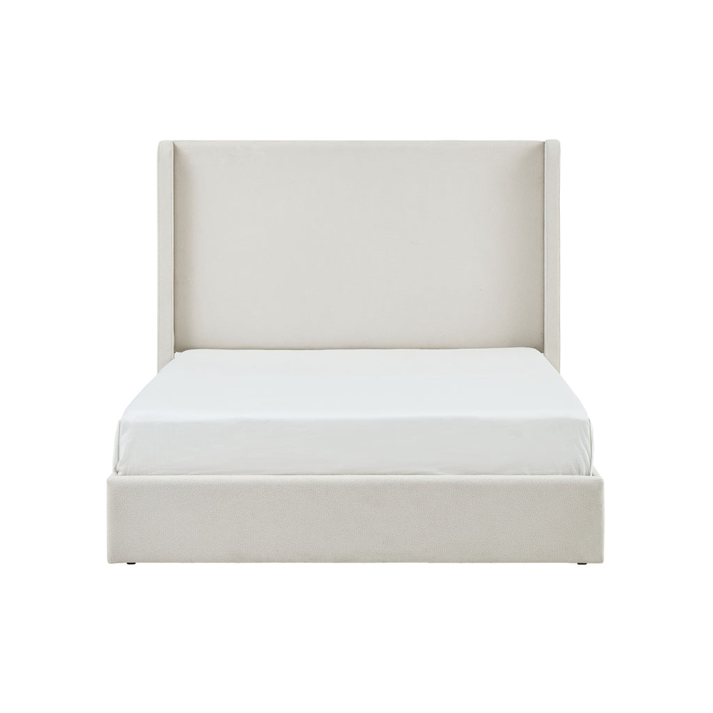 Carmen Upholstered Wingback Bed Frame
