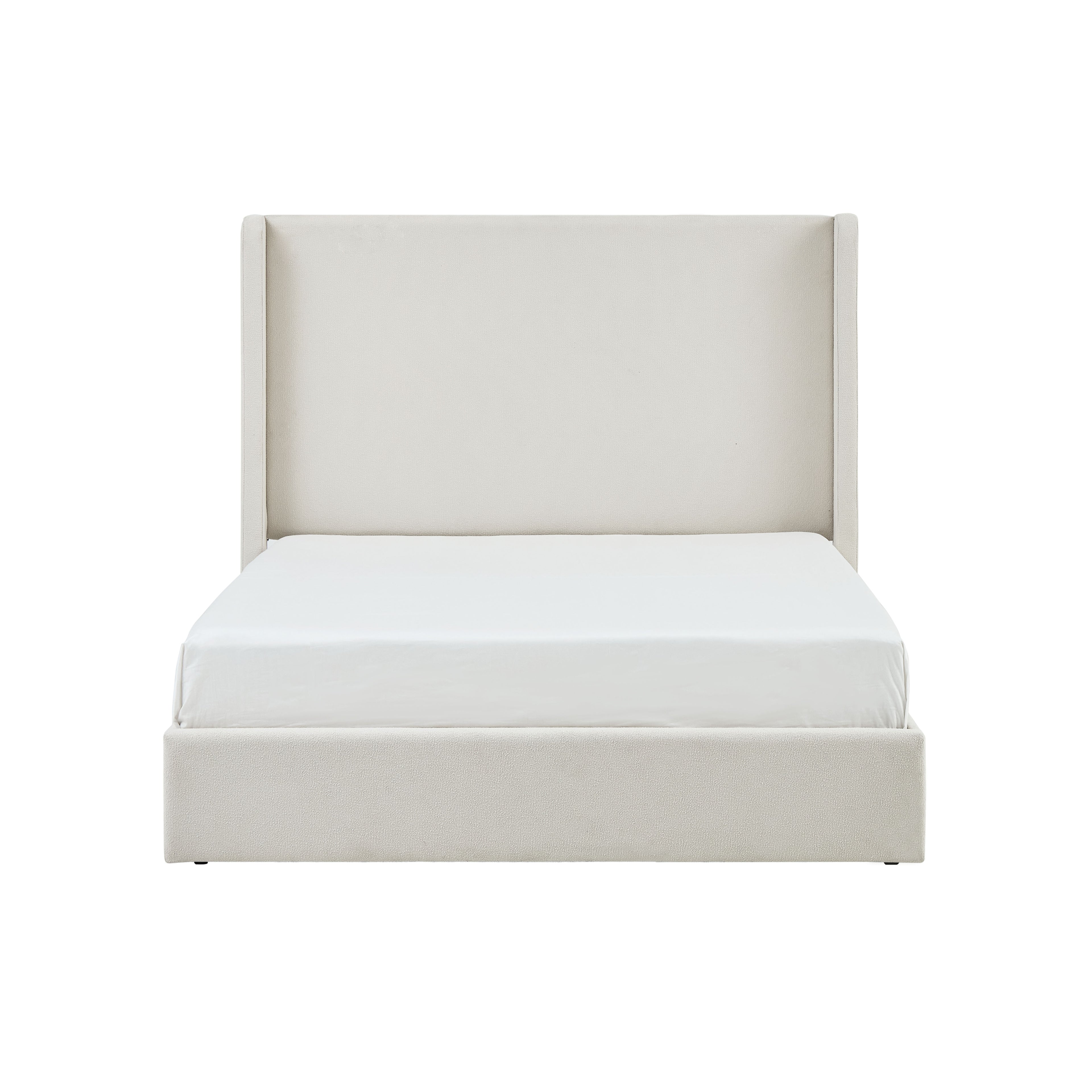Carmen Upholstered Wingback Bed Frame