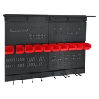 Pegboard Wall Organizer - 48 x 36 Inches
