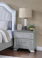 Contemporary Elegant Full Size Bed 3pc Set