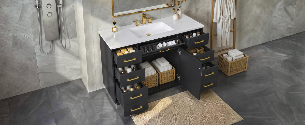 48'' Bathroom Vanity with Sink Top