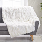 Faux Fur Throw Blanket