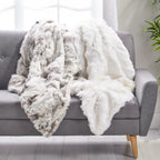 Faux Fur Throw Blanket