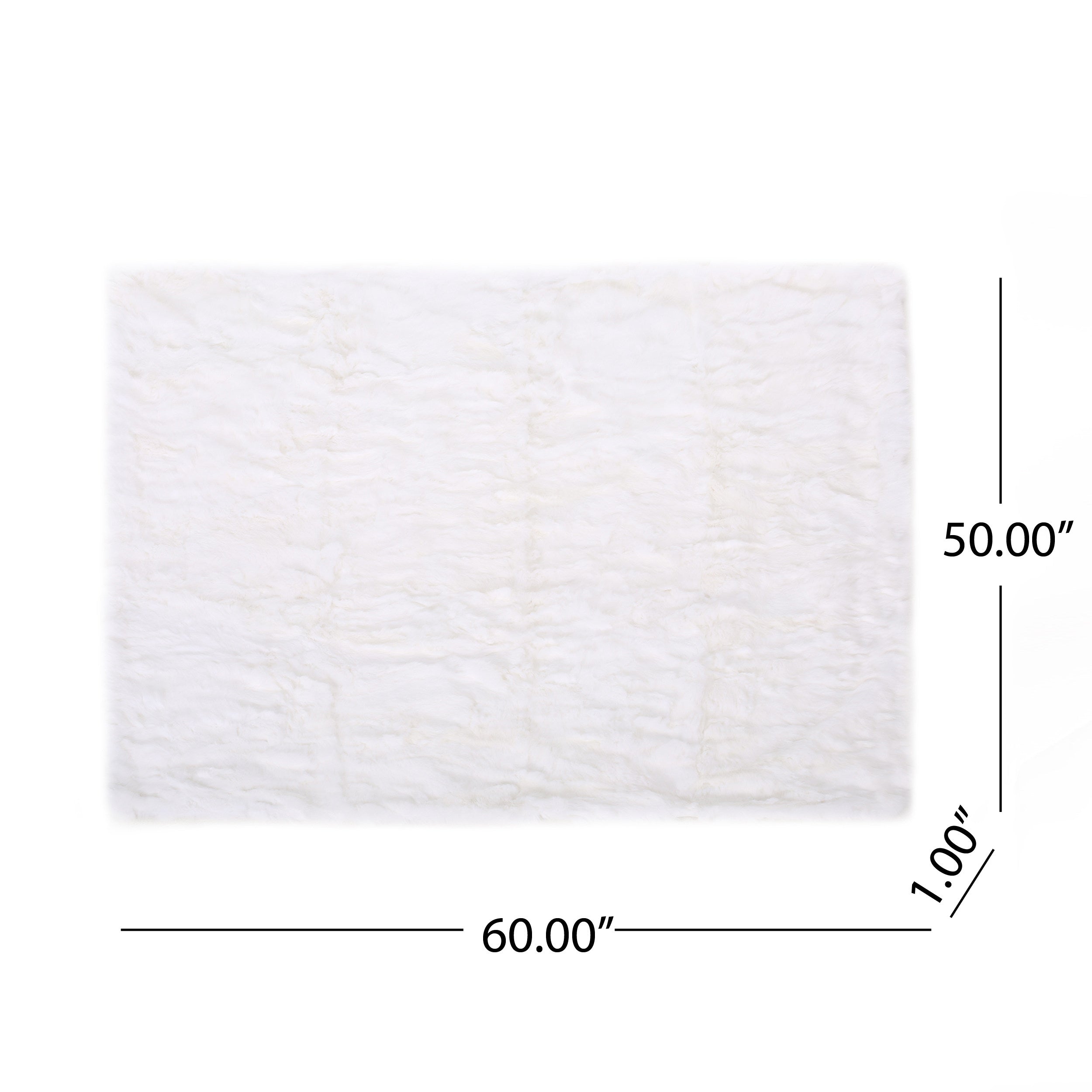 Faux Fur Throw Blanket