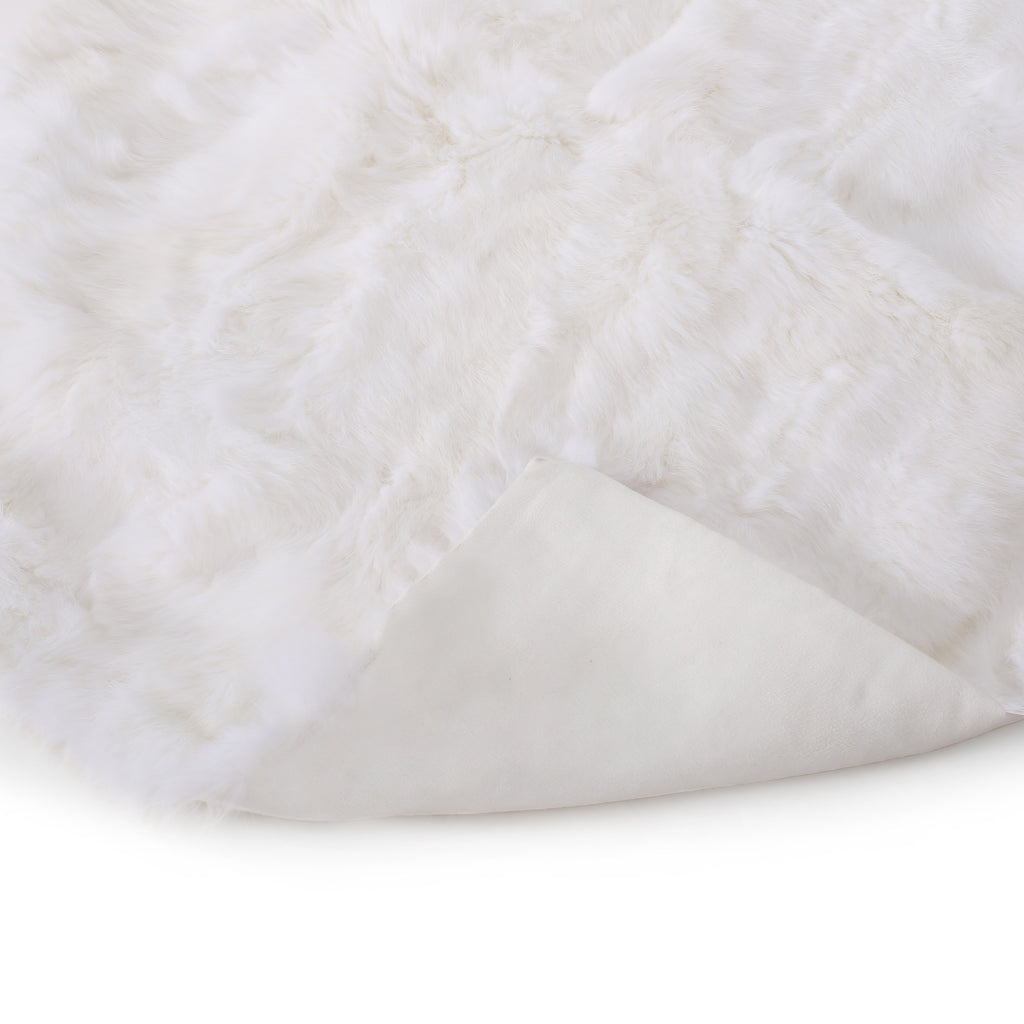 Faux Fur Throw Blanket