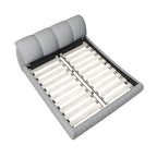 Queen Size Luxury Upholstered Platform Bed