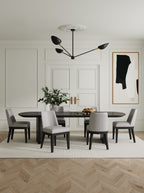 Gansevoort Wood Vegan Leather Dining Chair