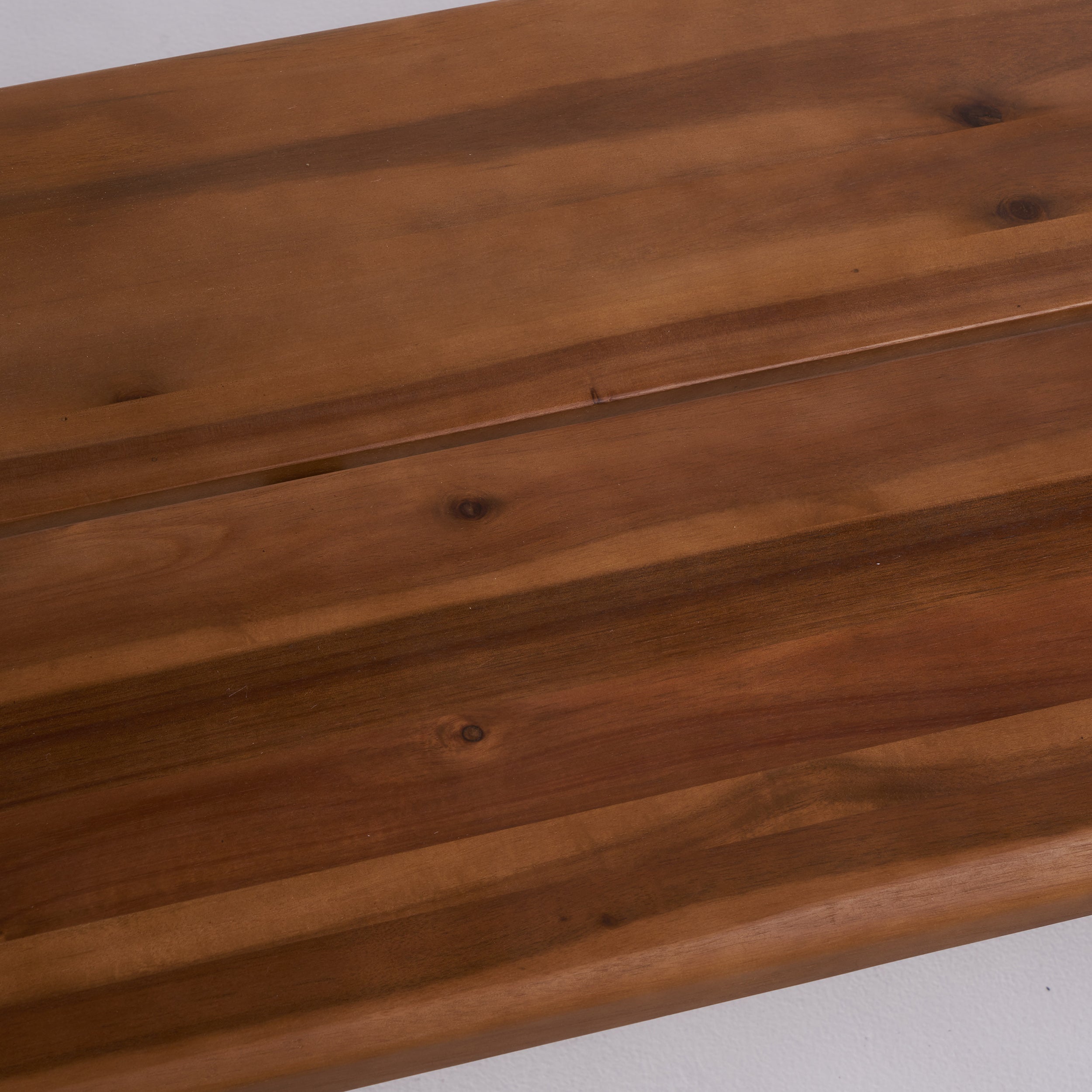 Zion Industrial Wood and Metal Bench