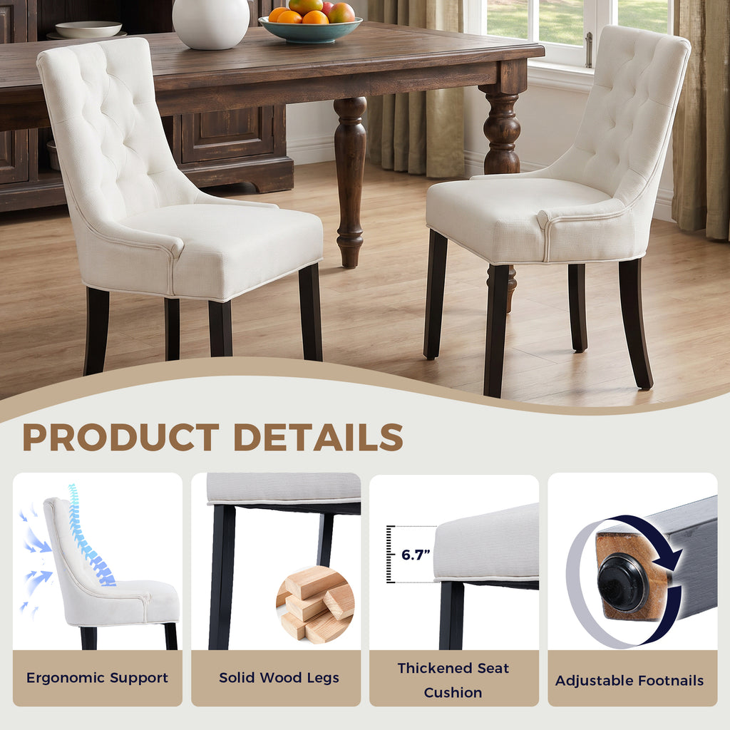 Modern Tufted Dining Chair