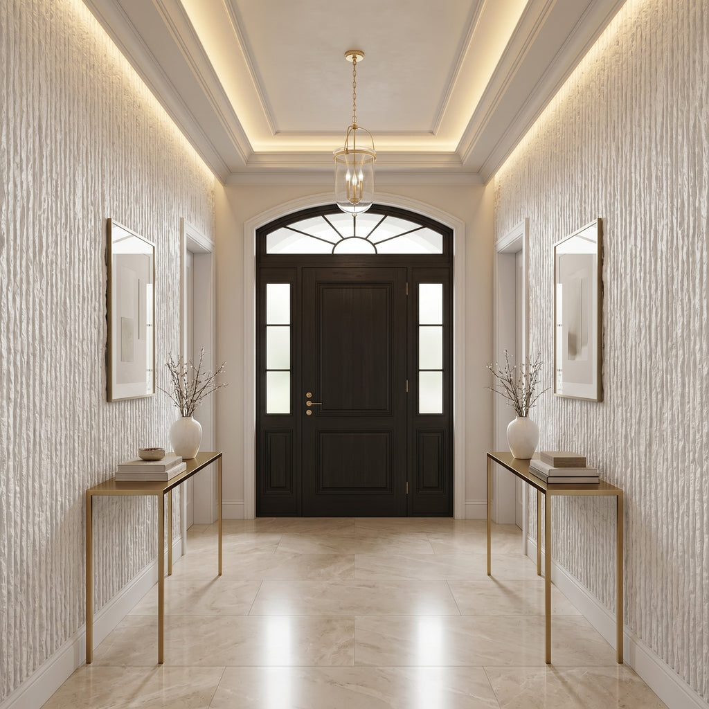 3D Faux Stone Wall Panels – 12 PCS PU Wainscoting Panel for Interior Wall Decor