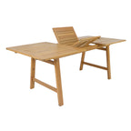 7-Piece Extendable Acacia Wood Outdoor Dining Set