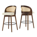 Como Indoor Wood Barstool