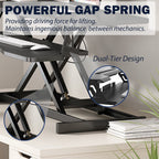 32 Inch Desk Converter, Height Adjustable Sit to Stand Riser