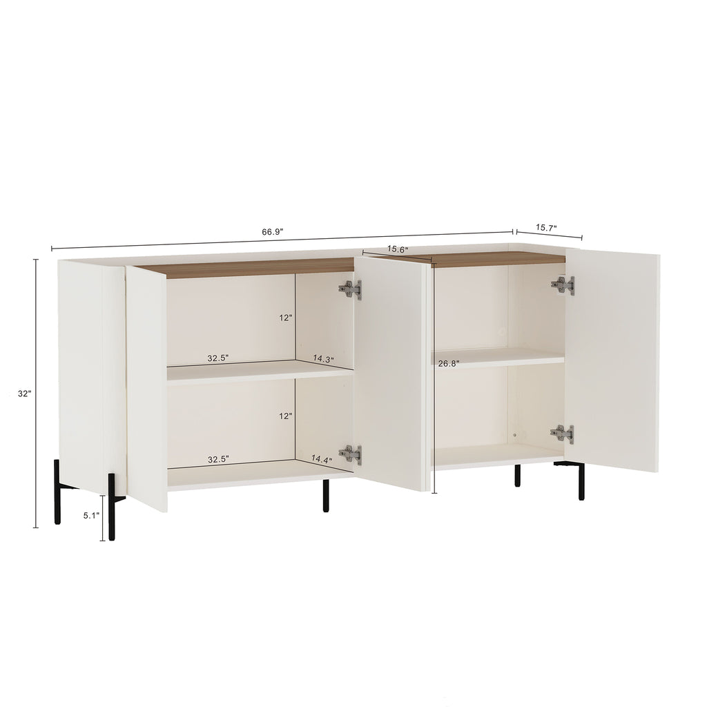 Modern Abbey 66.9" Sideboard