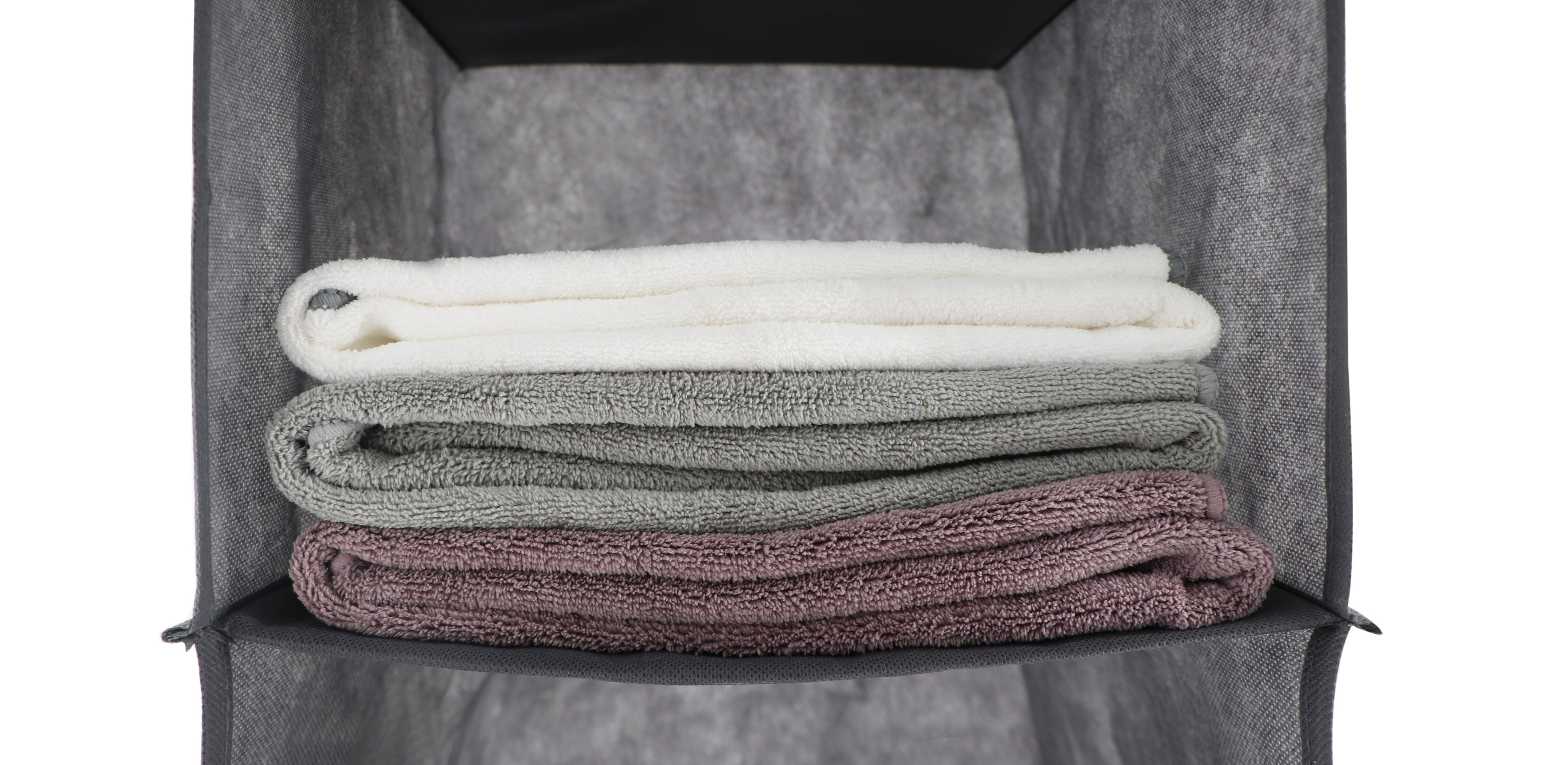 J&V TEXTILES Hanging Closet Organizer, 6-Shelf 10-Shelf Closet Hanging Storage Shelves