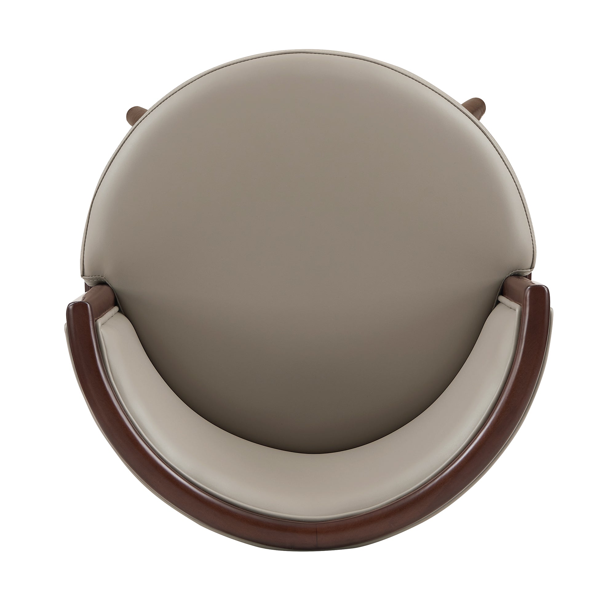 Evalyn Wood Upholstered Counter Stool