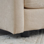 Comfortable Deep Seat Reversible Modular Sectional Sofa