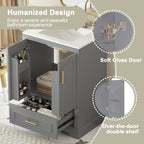 24" Bathroom Vanity with Sink