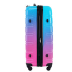 Hardshell Luggage Sets - 3 Piece Gradient Color Expandable Suitcase