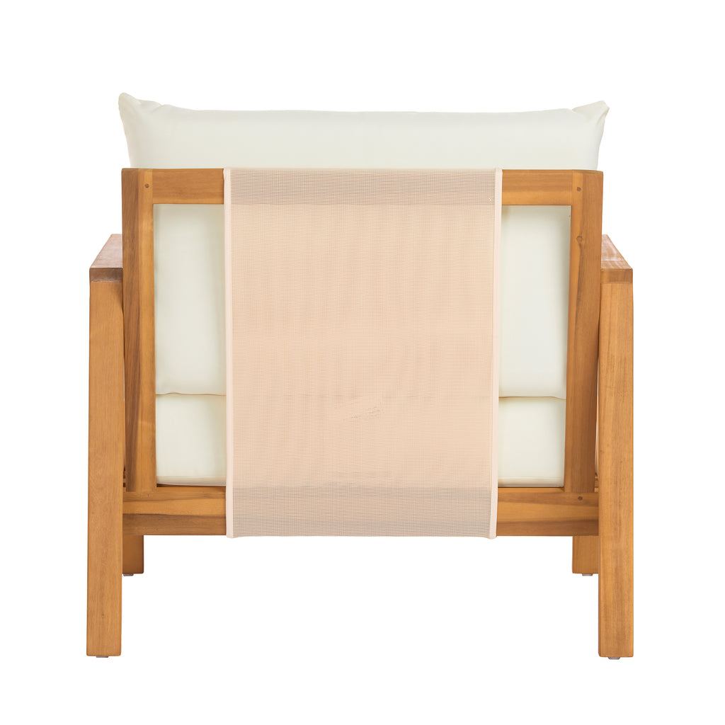 4-Piece Outdoor Sofa Set with Cushions