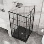 Goodyo Corner Shower Enclosure 36 in. D x 36 in. W x 72 in. H